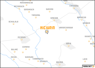 map of Miciurin