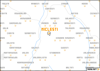 map of Micleşti