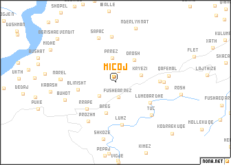 map of Micoj