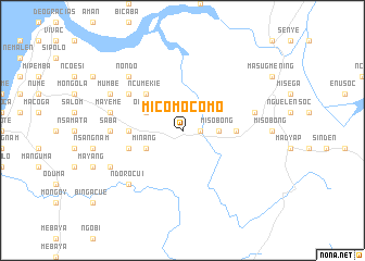 map of Micomocomo