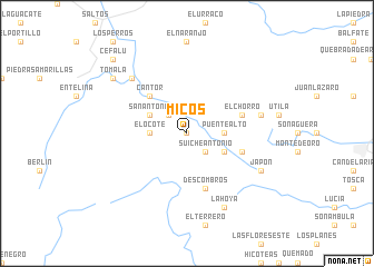 map of Micos