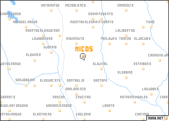 map of Micos