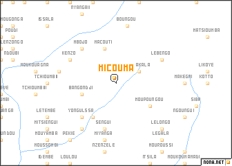 map of Micouma