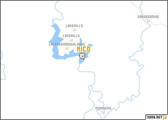 map of Mico