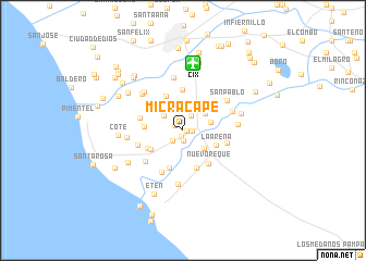 map of Micracape