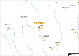 map of Microde