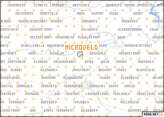 map of Microveld