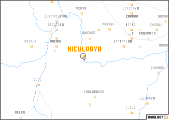 map of Miculpaya