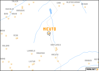 map of Micuto
