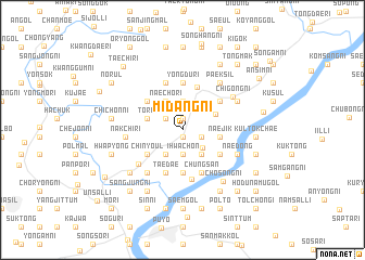 map of Midang-ni