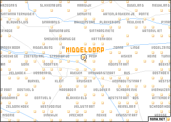map of Middeldorp