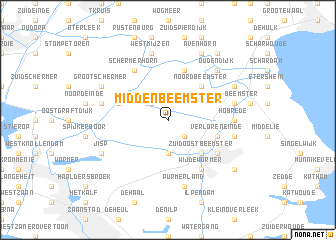 map of Middenbeemster