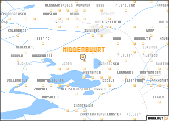 map of Middenbuurt
