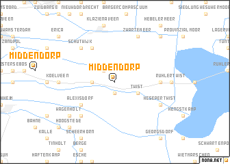 map of Middendorp