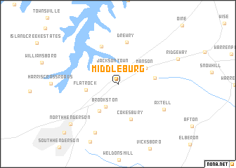 map of Middleburg
