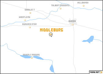 map of Middleburg