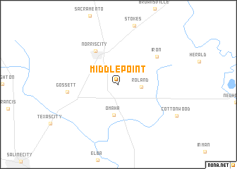 map of Middlepoint