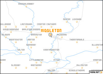 map of Middleton