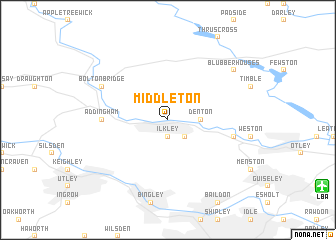 map of Middleton