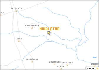 map of Middleton