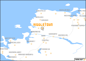 map of Middletown