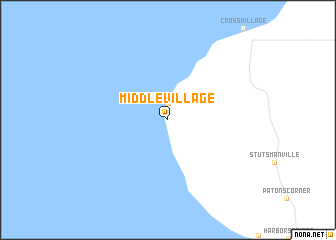 map of Middle Village