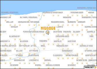 map of Middoge