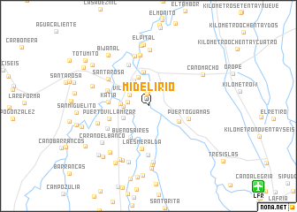 map of Mi Delírio