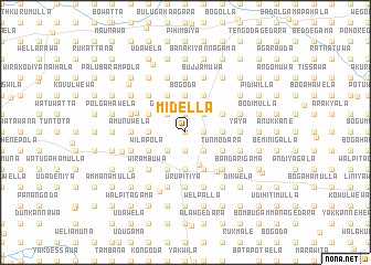 map of Midella