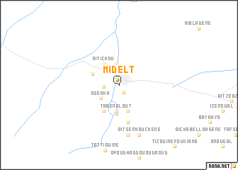 map of Midelt