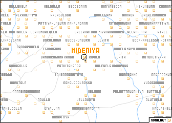 map of Mideniya