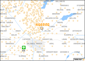map of Midering