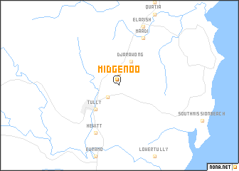 map of Midgenoo