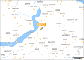 map of Midhë
