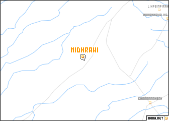 map of Midhrāwī