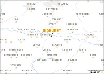 map of Midhurst