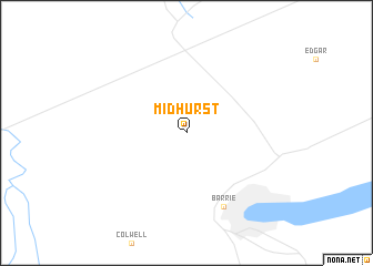 map of Midhurst