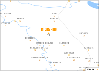 map of Midishna