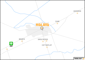 map of Midland
