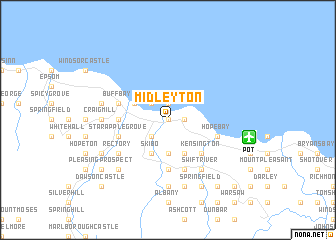 map of Mid Leyton