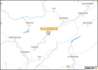 map of Midōbara