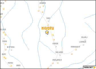 map of Midoru