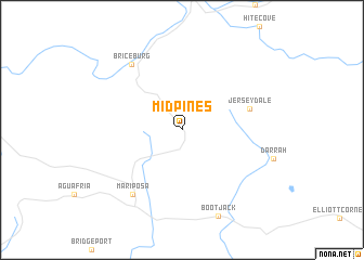 map of Midpines