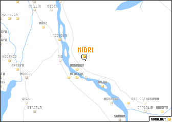 map of Midri