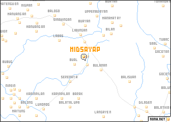 map of Midsayap