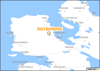 map of Midtown Brae