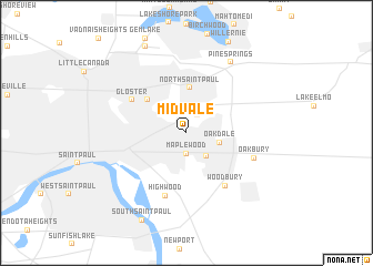 map of Midvale