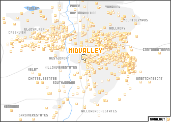 map of Midvalley