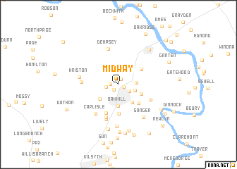 map of Midway