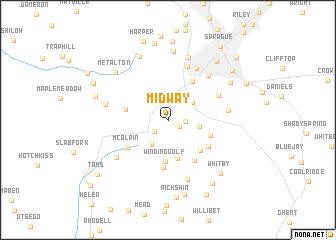 map of Midway